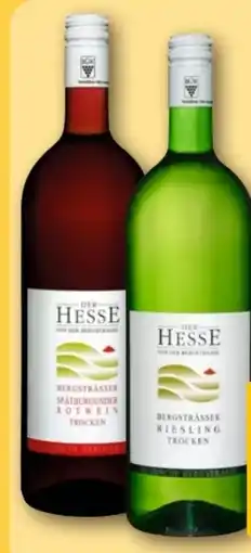 REWE Center Der Hesse von Bergstraße Riesling Angebot