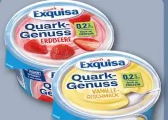 REWE Center Exquisa Quark Genuss Erdbeere Angebot