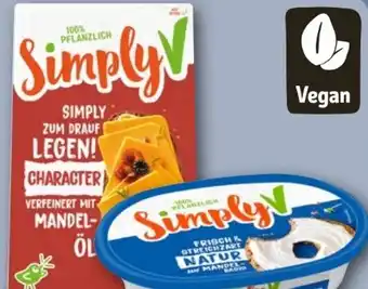 REWE Center Simply V Vegane Scheiben Character Angebot