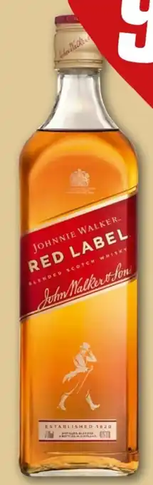 REWE Center Johnnie Walker Red Label Blended Scotch Whisky Angebot