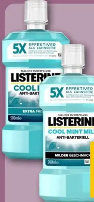 REWE Center Listerine Mundspülung Angebot