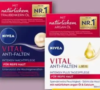 REWE Center Nivea Vital Anti-Falten Tagespflege Angebot