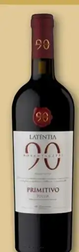 REWE Latentia Winery Novantaceppi Primitivo Puglia Angebot