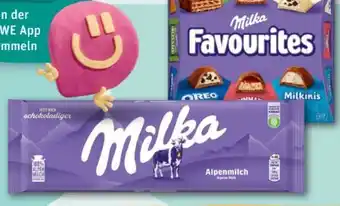 REWE Milka Alpenmilch-Schokolade Angebot