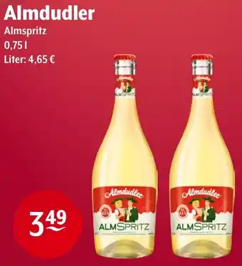 Trink und Spare Almdudler Almspritz Angebot