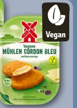 REWE Rügenwalder Mühle Vegane Mühlen Cordon Bleu Angebot