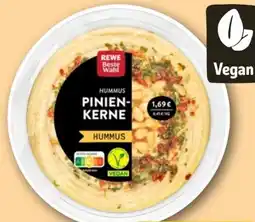 REWE Rewe Beste Wahl Hummus Pinienkerne vegan Angebot