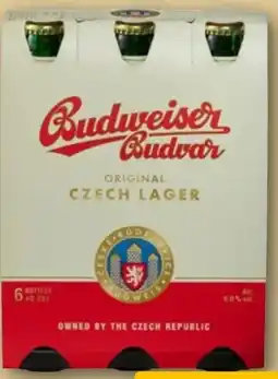 REWE Budweiser Budvar (CZ) Premium Lagerbier Angebot