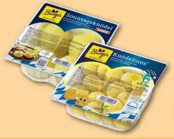 REWE Burgis Sonntagsknödel Vegan Angebot