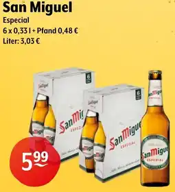 Trink und Spare San Miguel Especial Angebot