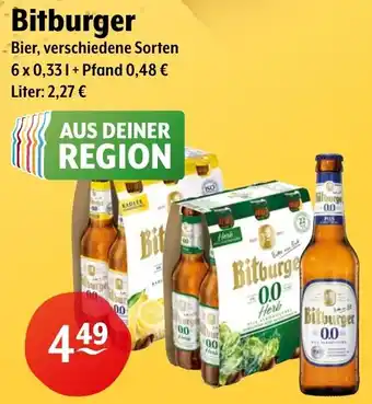 Trink und Spare Bitburger Bier Angebot