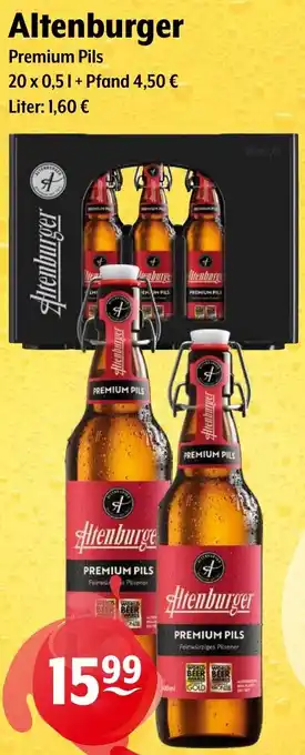 Trink und Spare Altenburger Premium Pils Angebot