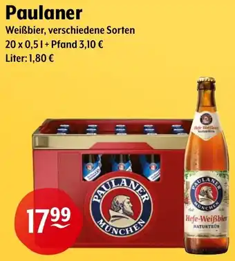 Trink und Spare Paulaner Weißbier Angebot