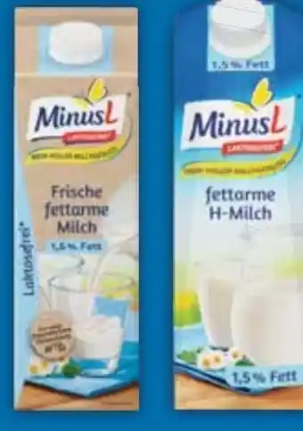 E-Center Minus L Frische fettarme Milch Angebot