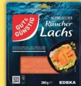 E-Center Gut & Günstig Norwegischer Räucher Lachs Angebot