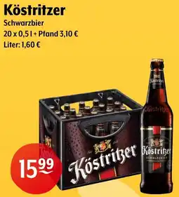 Trink und Spare Köstritzer Schwarzbier Angebot