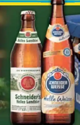 E-Center Schneider Weisse Bier Angebot