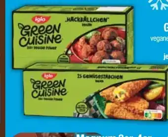 E-Center Iglo Green Cuisine vegane Angebot