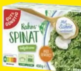 Edeka Gut & Günstig Rahm-Spinat Angebot