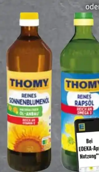 Edeka Thomy Reines Rapsöl Angebot