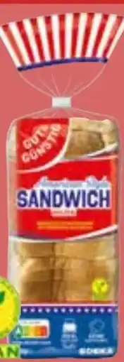 Edeka Gut & Günstig American Style Sandwich Vegan Angebot