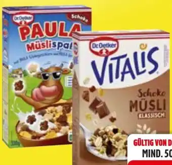 Edeka Dr. Oetker Vitalis Müsli Angebot