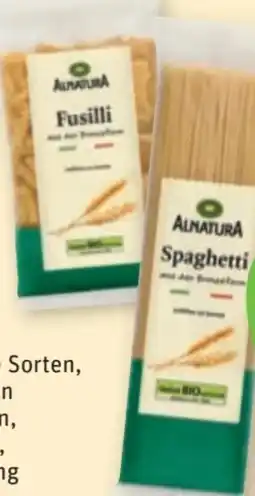 tegut Alnatura Bio Pasta Angebot