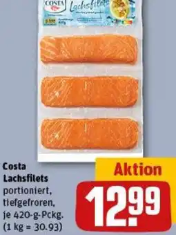 REWE Costa Lachsfilets Angebot