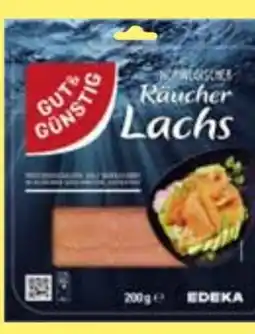 Edeka Gut & Günstig Norwegischer Räucher Lachs Angebot