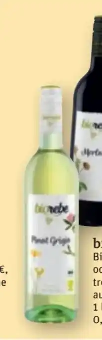 tegut Biorebe Bio Pinot Grigio Angebot