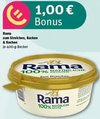 REWE Rama zum Streichen, Backen & Kochen Angebot