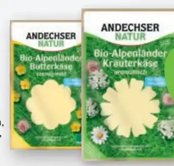 tegut Andechser Natur Bio-Käsescheiben Angebot