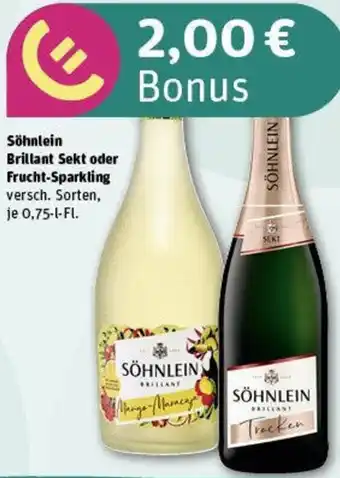 REWE Söhnlein Brillant Sekt oder Frucht-Sparkling Angebot