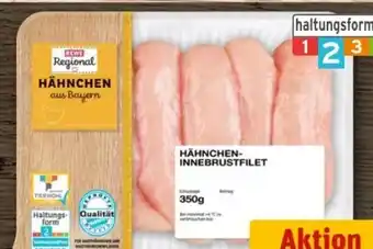 REWE Center Rewe Regional Frisches Hähnchen-Innenbrustfilet Angebot