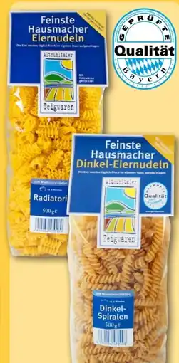 REWE Center Altmühltaler Dinkel Spiralen Angebot