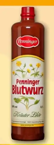 REWE Center Penninger Echter Blutwurz Kräuter-Likör Angebot