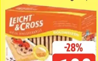 Edeka Leicht&Cross Knusperbrot Goldweizen Angebot