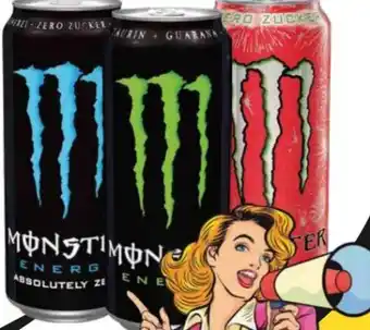 EDEKA Bandelt Monster Energy Drink Angebot