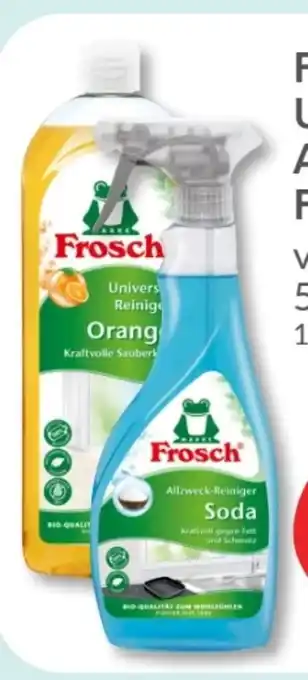 Budni Frosch Universalreiniger Angebot