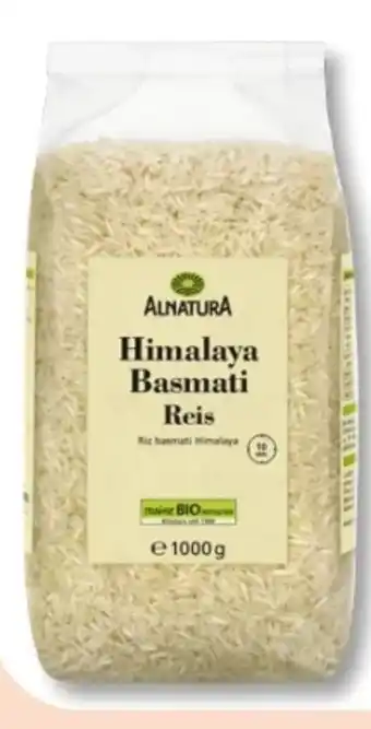 Budni Alnatura Bio Himalaya Basmati Reis Angebot