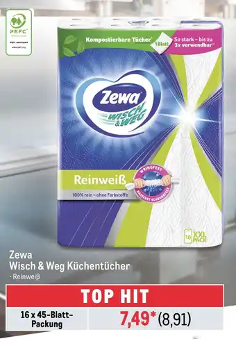 METRO Zewa Wisch & Weg Küchentücher Angebot