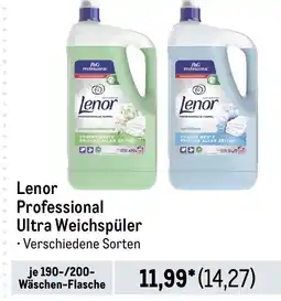 METRO Lenor Professional Ultra Weichspüler Angebot