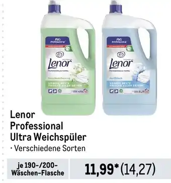 METRO Lenor Professional Ultra Weichspüler Angebot