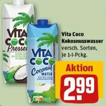 REWE Vita Coco Kokosnusswasser Angebot