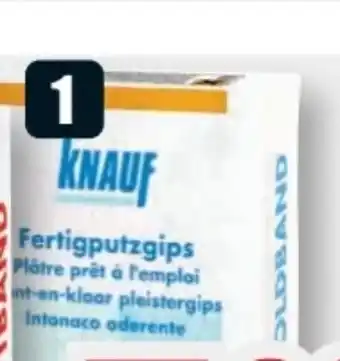 B1 Discount Baumarkt Knauf Fertigputzgips Goldband Angebot