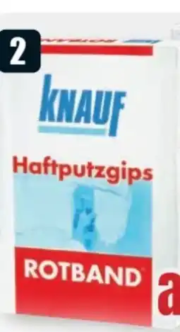 B1 Discount Baumarkt Knauf Rotband Haftputzgips Angebot