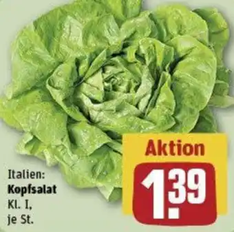 REWE Kopfsalat Angebot