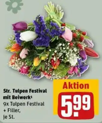 REWE Str. Tulpen Festival mit Beiwerk Angebot