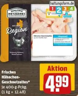 REWE Frisches Hähnchen Geschnetzeltes Angebot