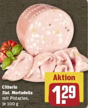 REWE Citterio Ital. Mortadella Angebot